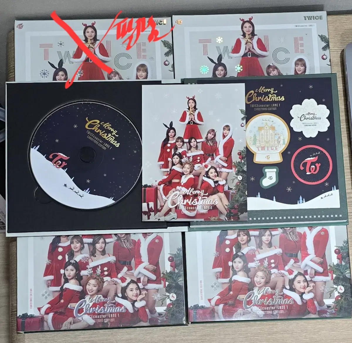 Twice Christmas Edition Album (Photocard X)