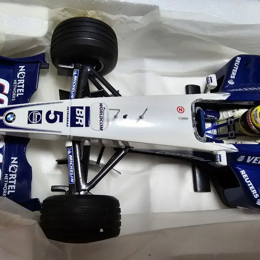 1/18 빅스케일 WILLIAMS F1 BMW F22 경주 자동차 다이캐