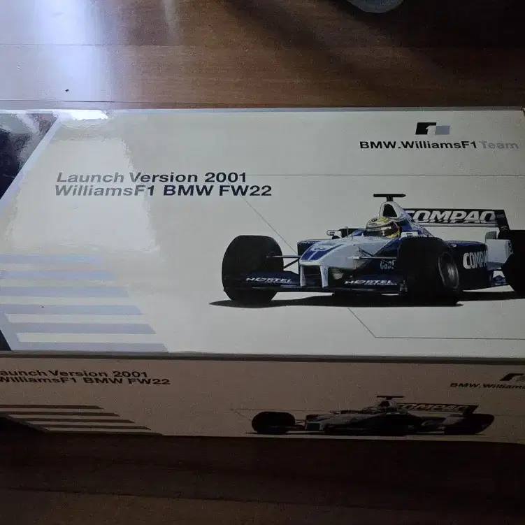 1/18 빅스케일 WILLIAMS F1 BMW F22 경주 자동차 다이캐