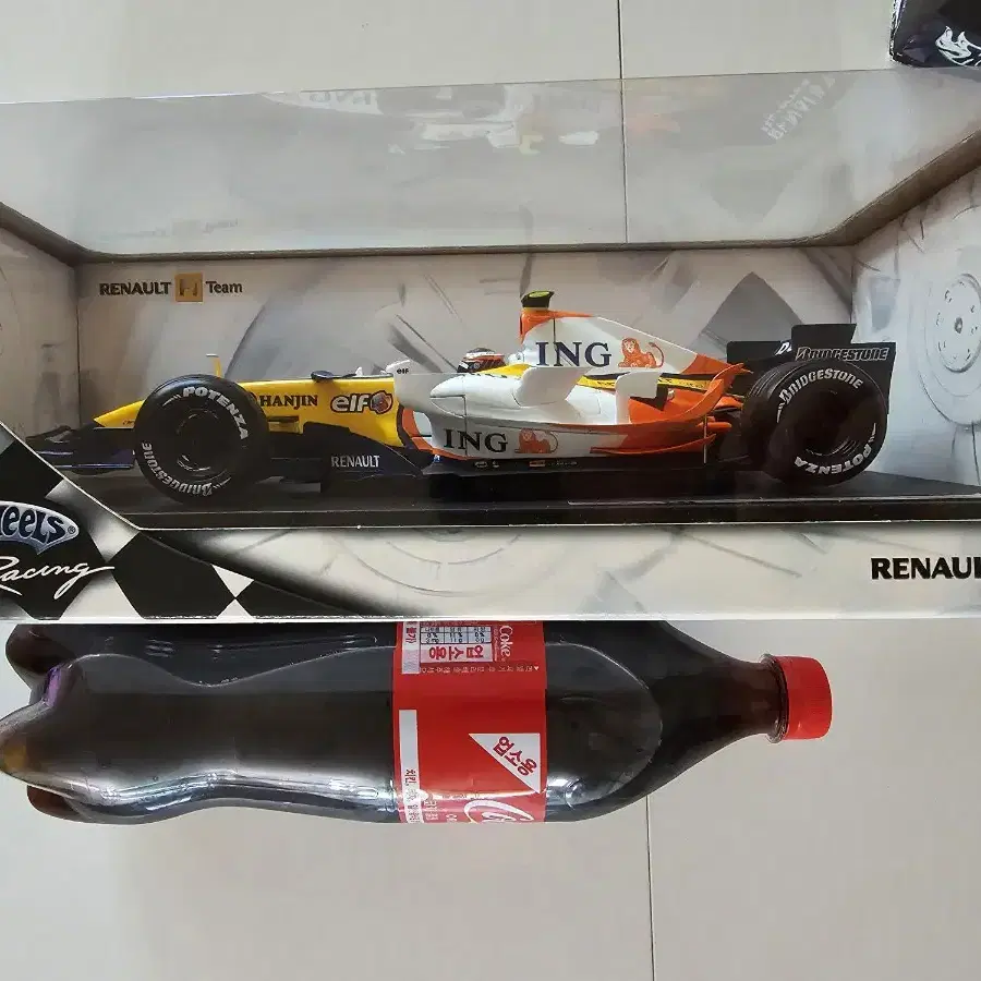 F1 핫 휠 1/18 빅스케일 RENAULT F1 TEAM 타미야 반다이