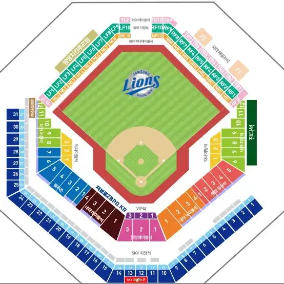 11,12,13일 삼성라이온즈 LG트윈스 블루존 연석 여러장 양도합니다