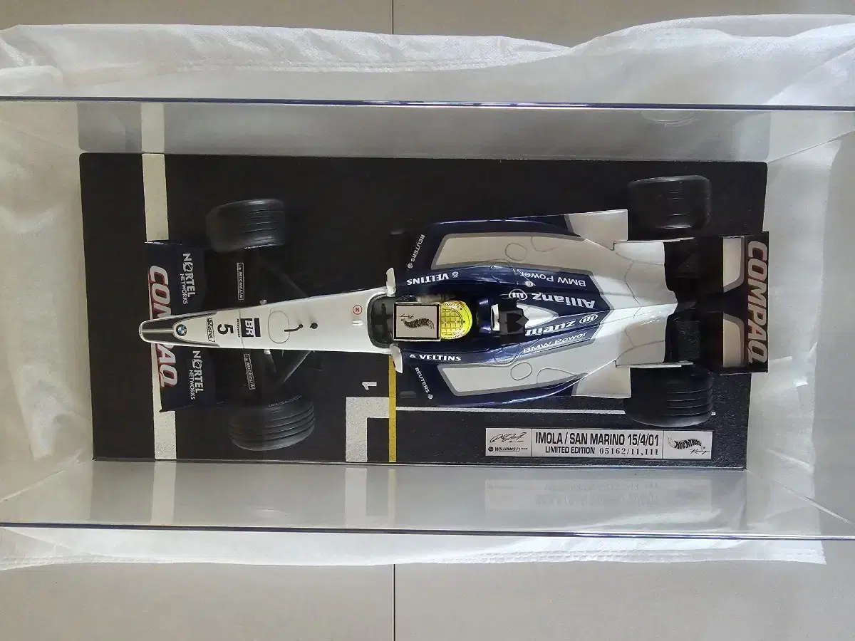 F1 핫 휠 1/18 빅스케일 WILLIAMS F1 TEAM IMOLA