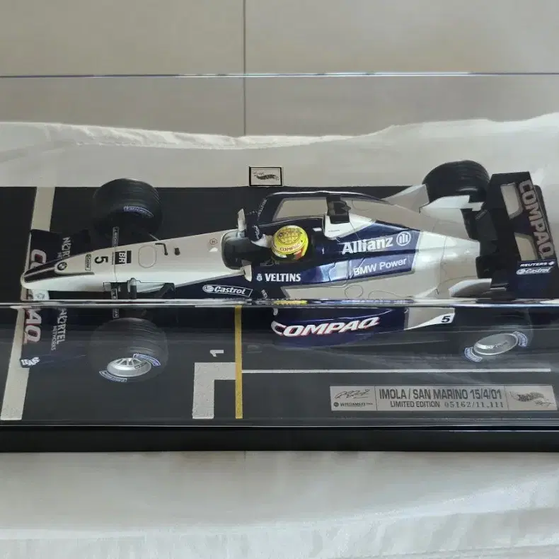 F1 핫 휠 1/18 빅스케일 WILLIAMS F1 TEAM IMOLA