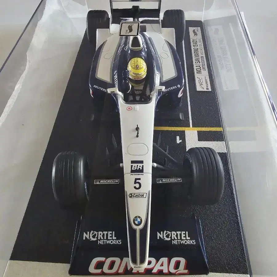 F1 핫 휠 1/18 빅스케일 WILLIAMS F1 TEAM IMOLA