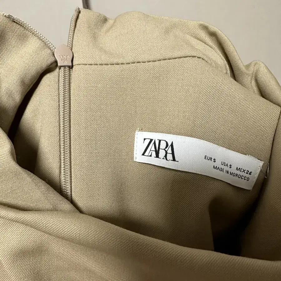 ZARA 자라 드레이프 블라우스