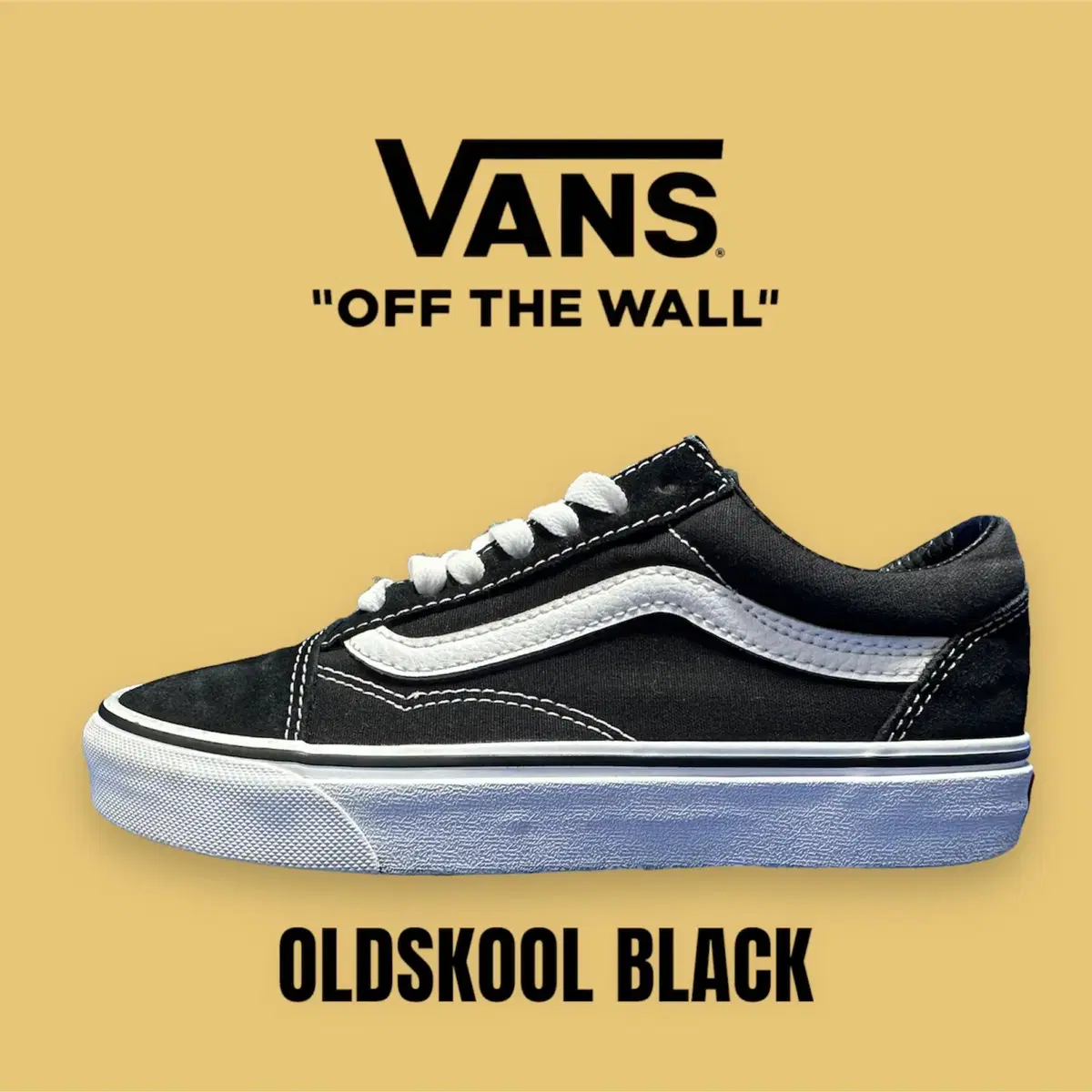 [230mm] 반스 올드스쿨 블랙 Vans