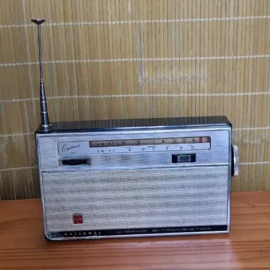 national radio t-62 옛날 골동품 라디오