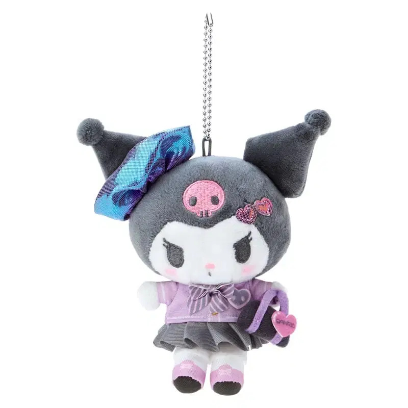 San Rio School Look Mascot Holder Kuromi