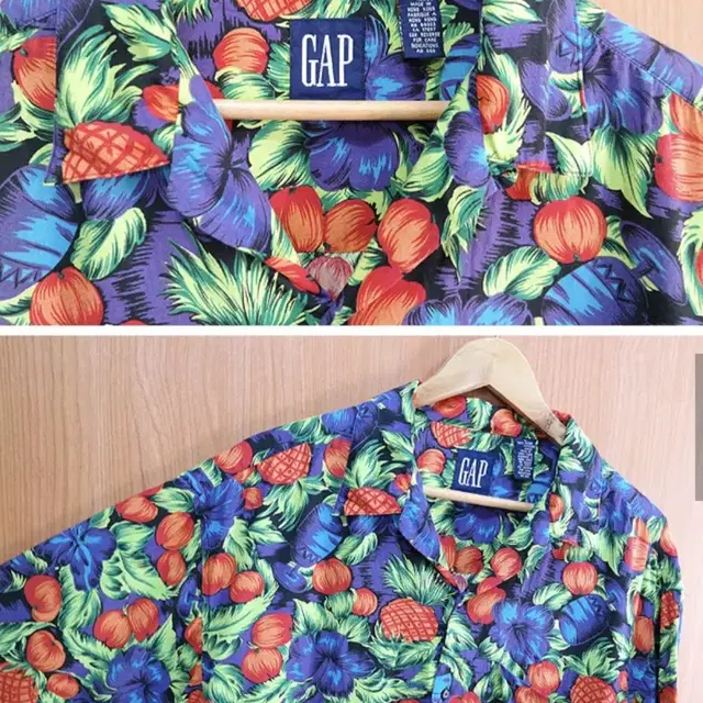 90s 올드 GAP 갭 빈티지 하와이셔츠 105