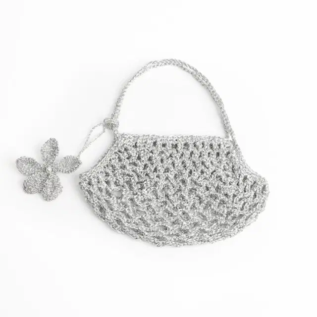 레멜 플라워 이브닝 네트 백 FLOWER EVENING NET BAG