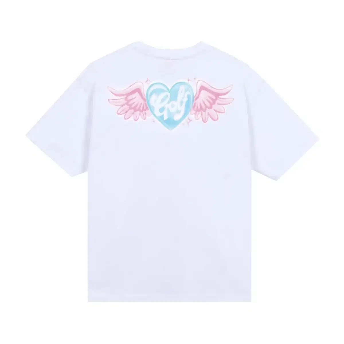 GOLF WANG Airbrush Heart Short Sleeve T-Shirt L New