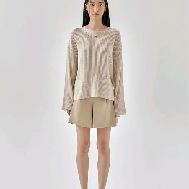 (정품) 프론트로우 Loose Fit Slit Pullover