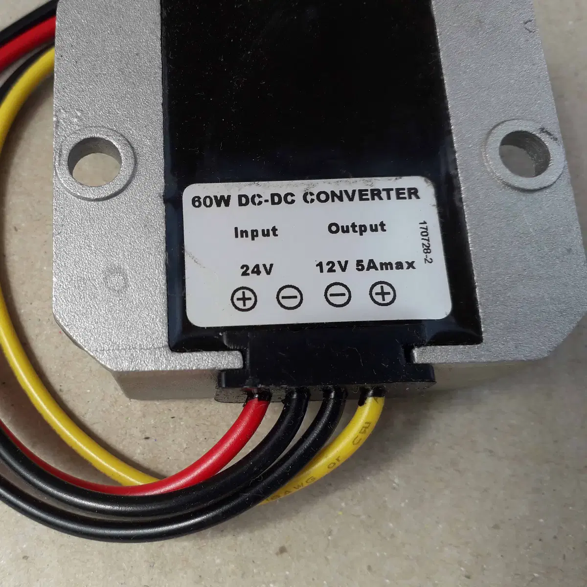 60W 컨버터 DC-DC CONVERTER 24v-12v F018