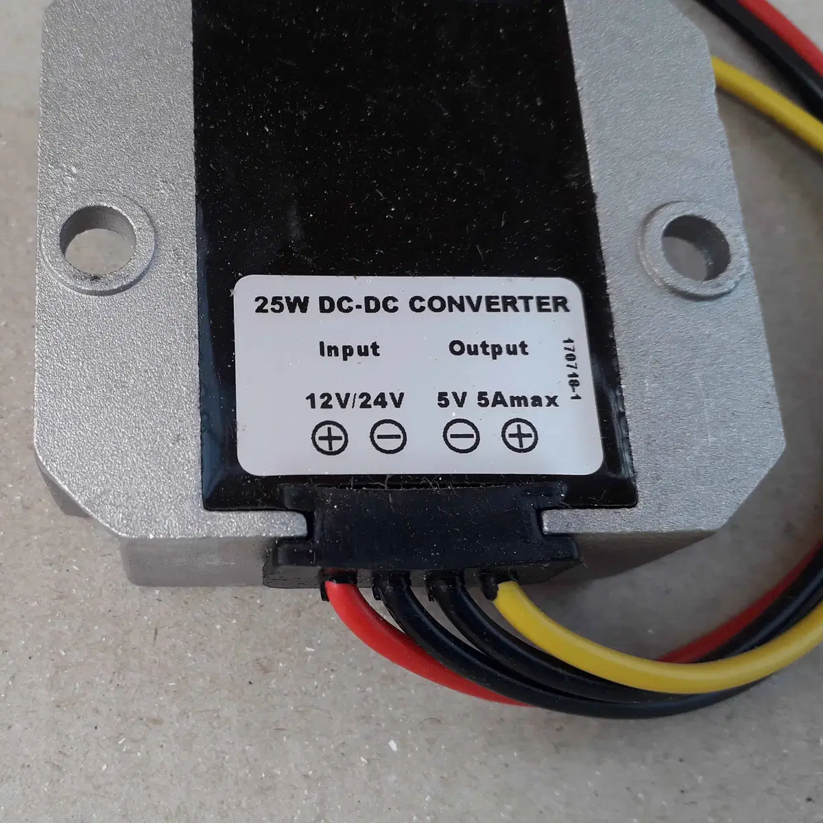 25W 컨버터 DC-DC CONVERTER 24v-12v F120