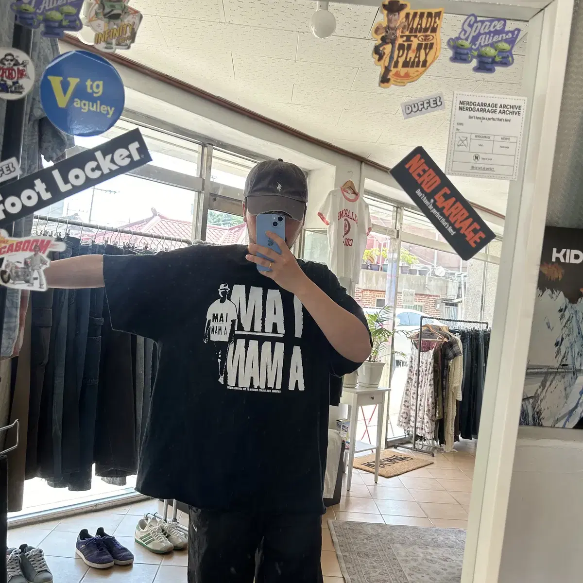 00s 빈티지 i am a man Tee 2XL