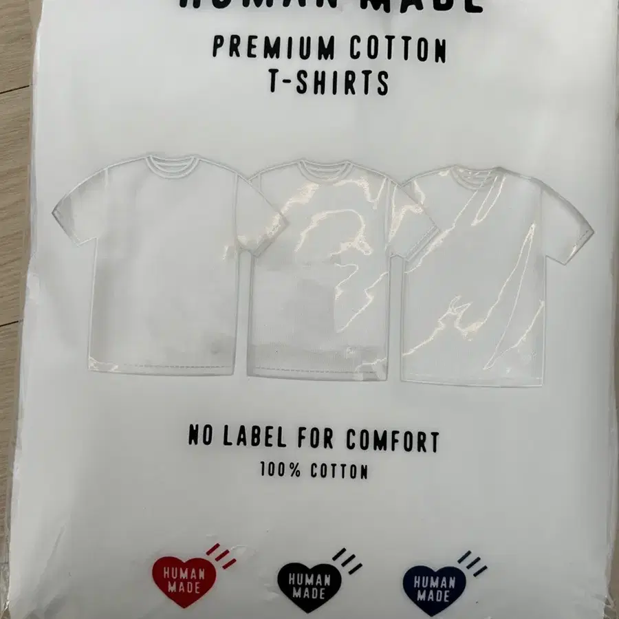 휴먼메이드 반팔 3pack XL