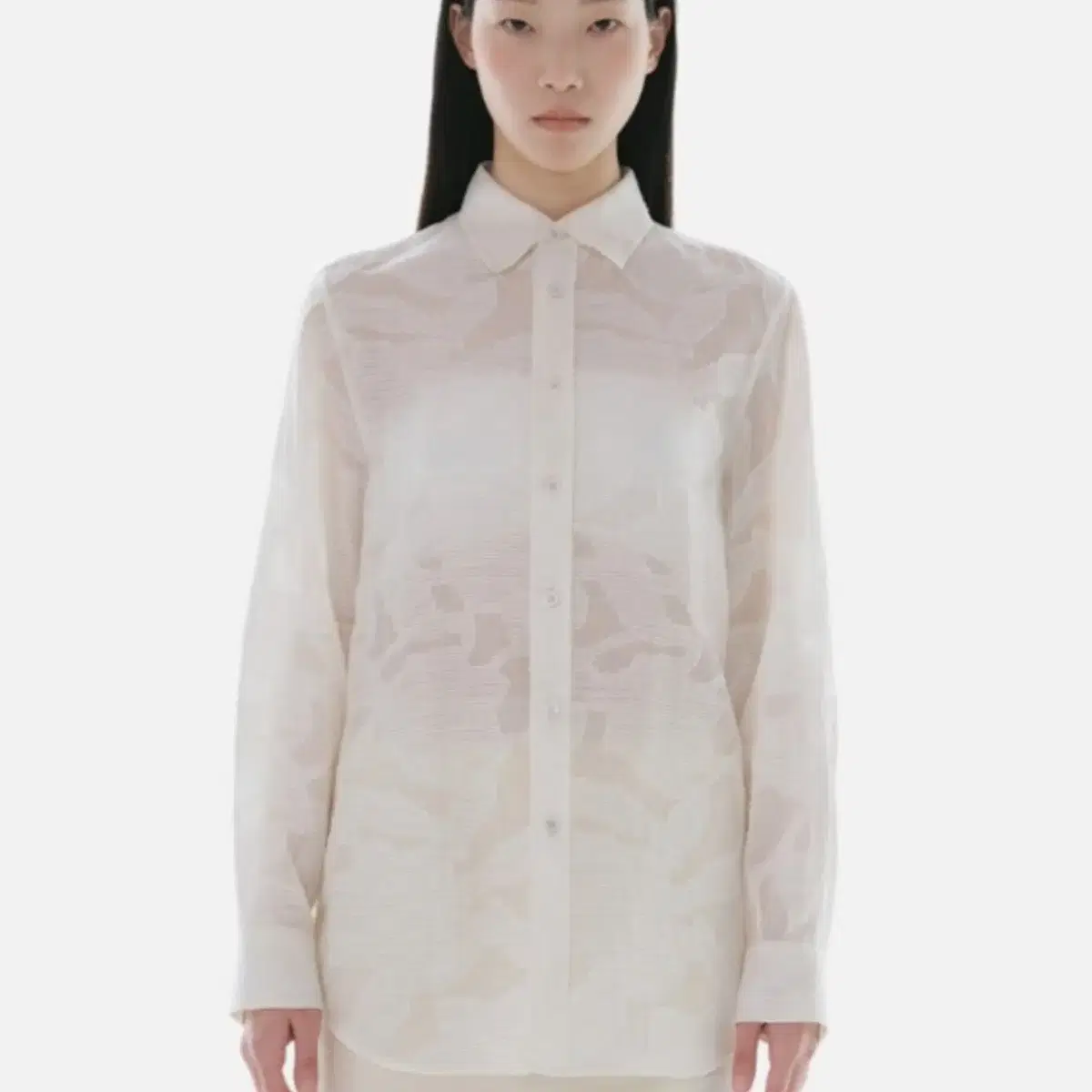 에센셜 바이 이큐엘 / Linen Sheer Shirts