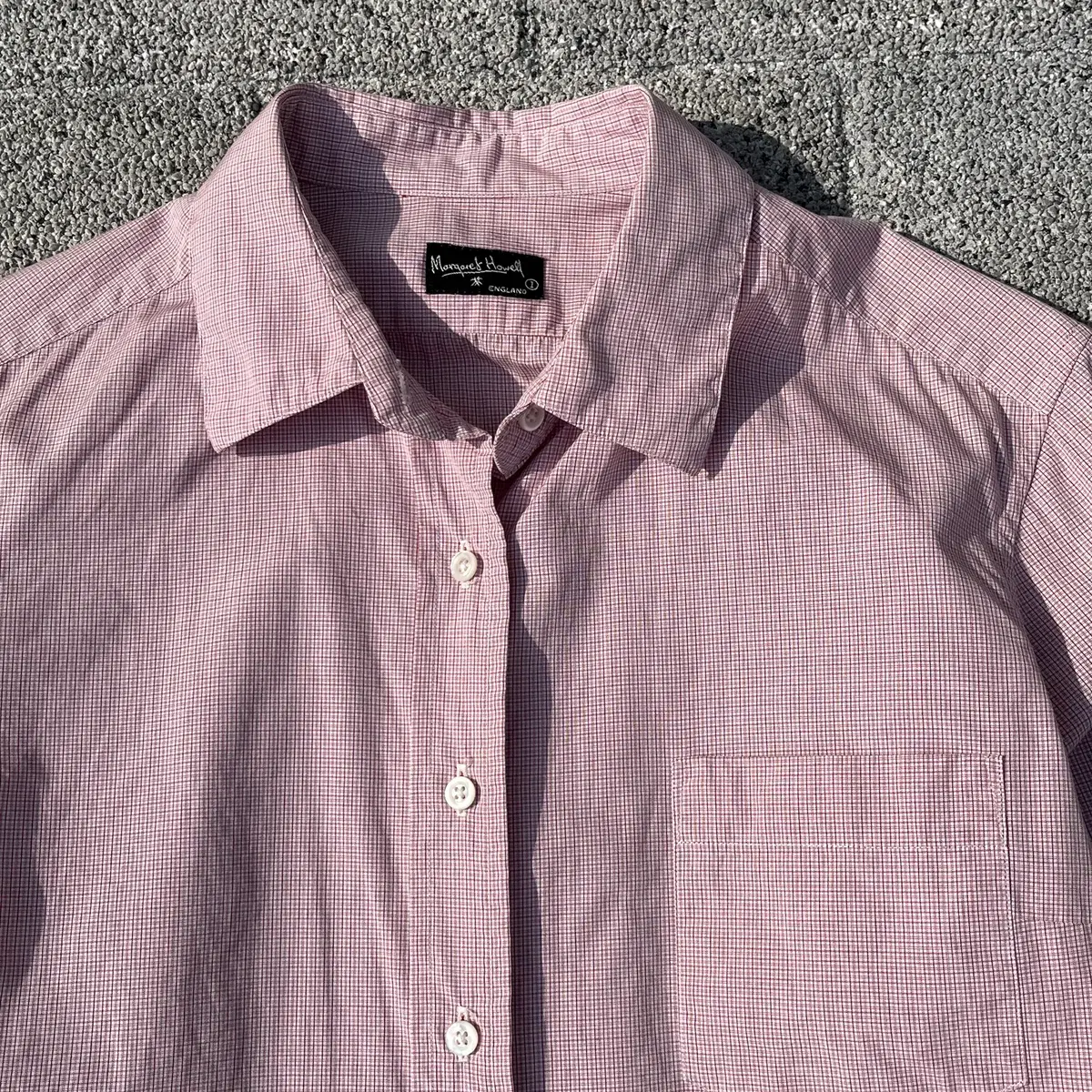 MARGARET HOWEL check shirt ( 일본제 )