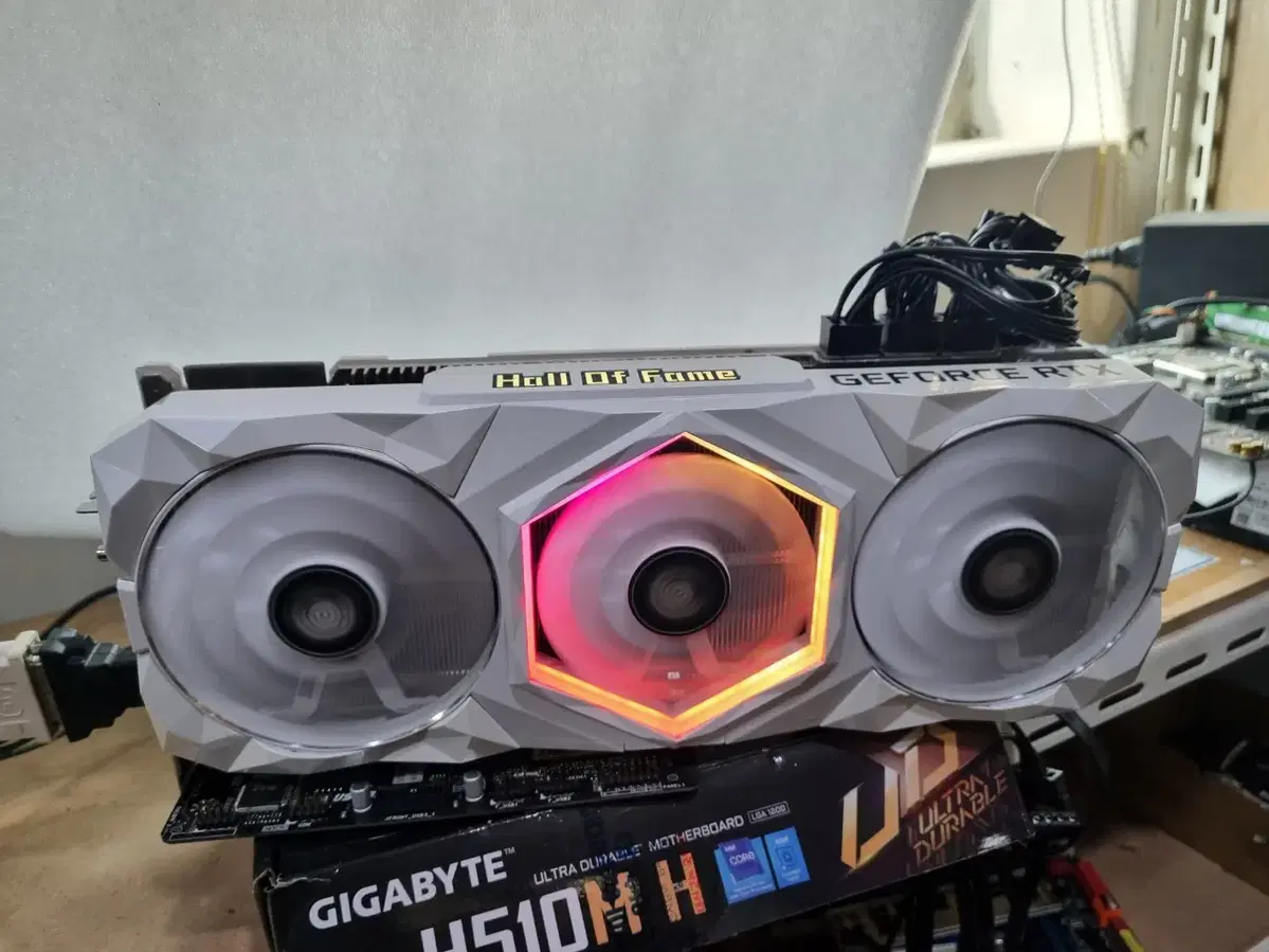 갤럭시 GALAX RTX 3080 Ti Hall Of Fame