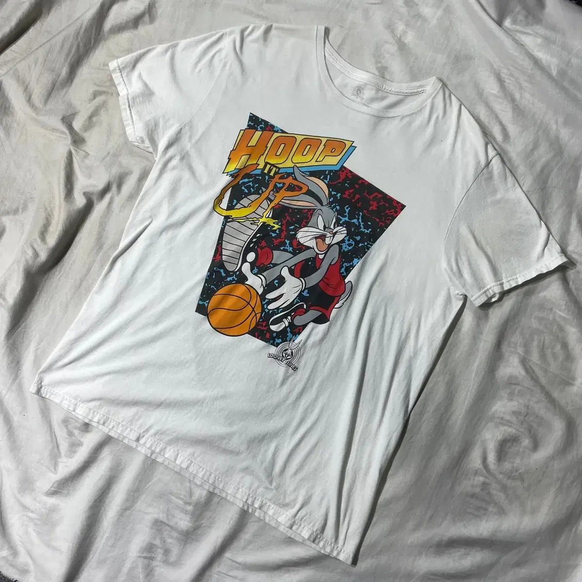 Looney Tunes Cartoon Vintage T-Shirt White OLD-5991