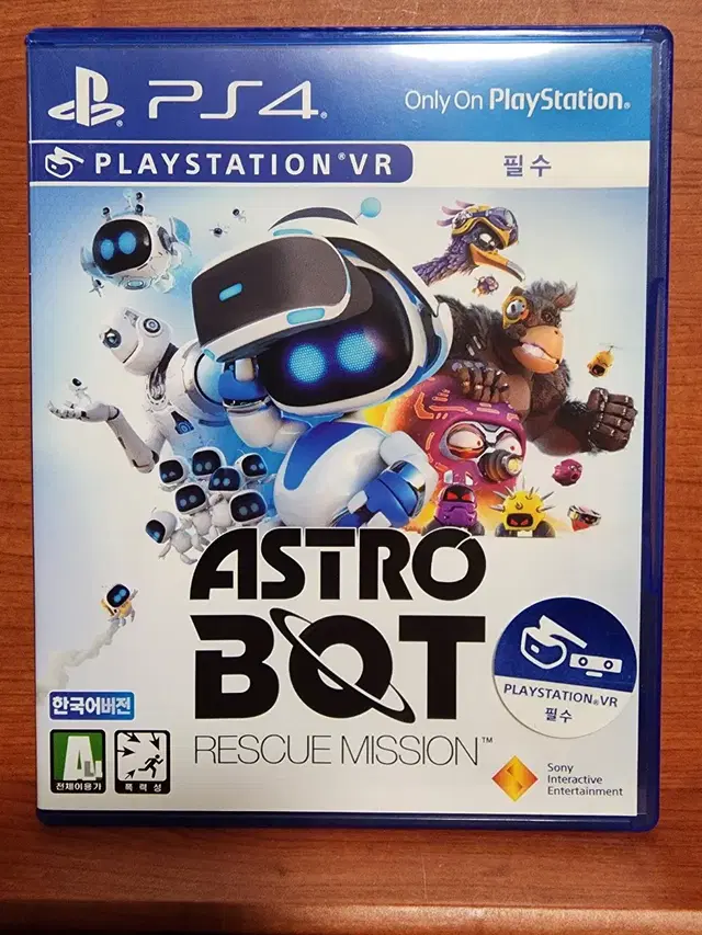 ps4 플스4 아스트로봇 vr (중고/정발/한글/vr필수)