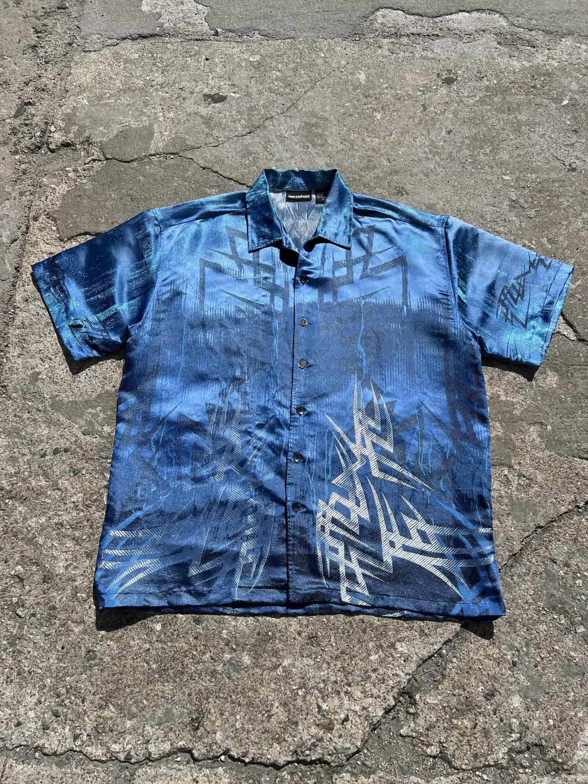 VINTAGE ODO BLUE SILVER Unique Shirt