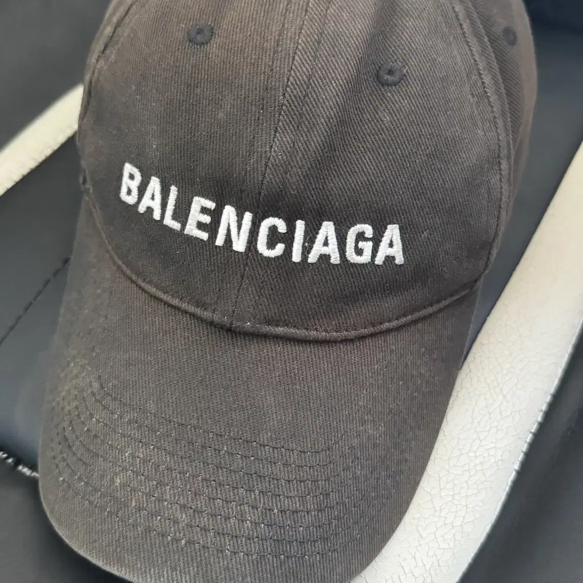 Balenciaga Logo Cap Black