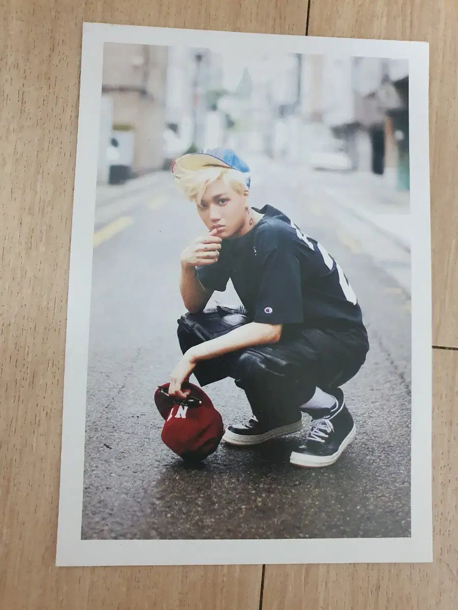 Exo growls postcard kai