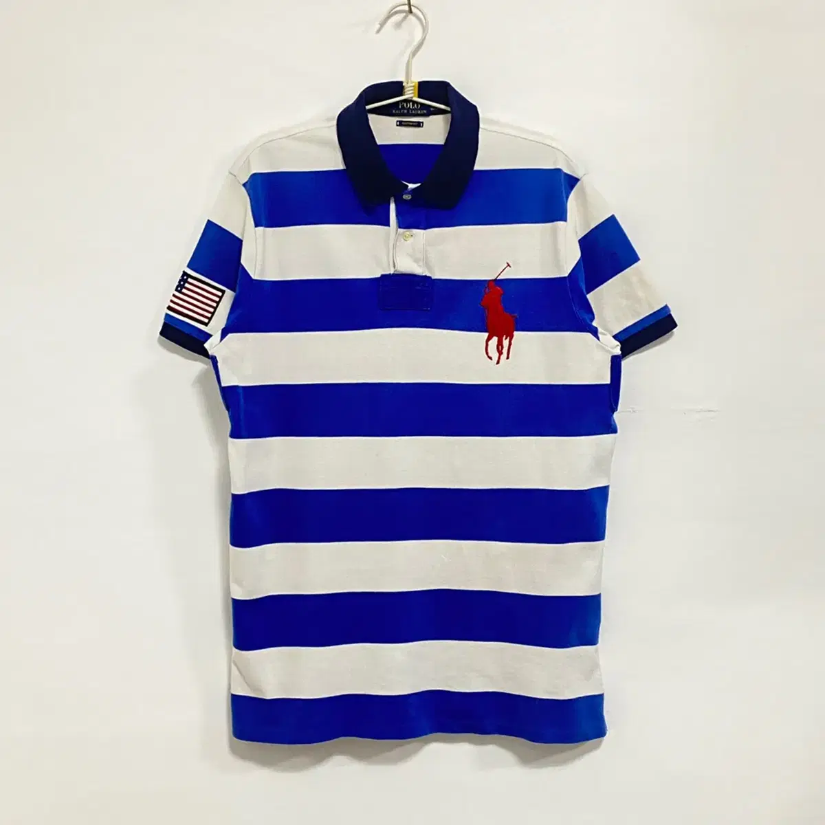 (1033) Polo Ralph Lauren Vintage New Check Short Sleeve Karati L