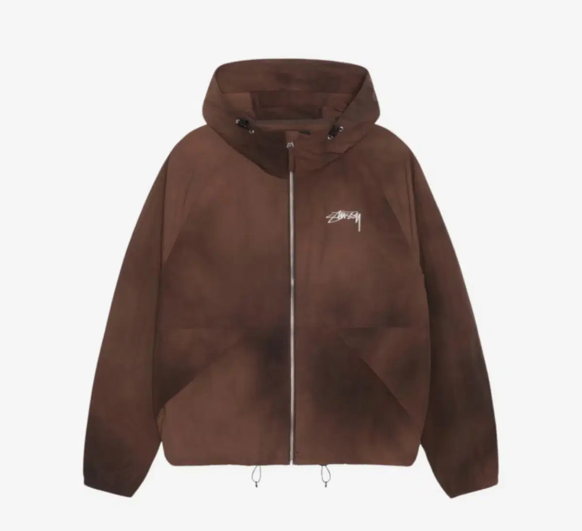 Stussy Wave Die Beach Shell Jacket Coffee