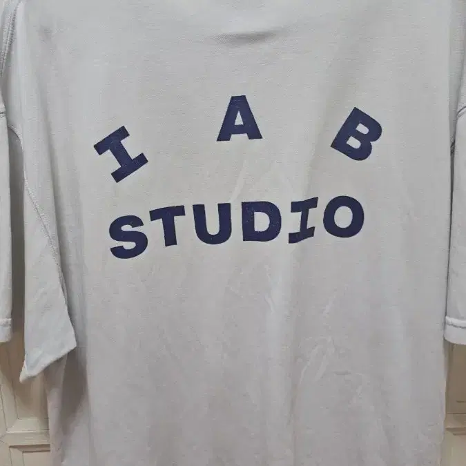 iab studio 반팔 흰색 xl