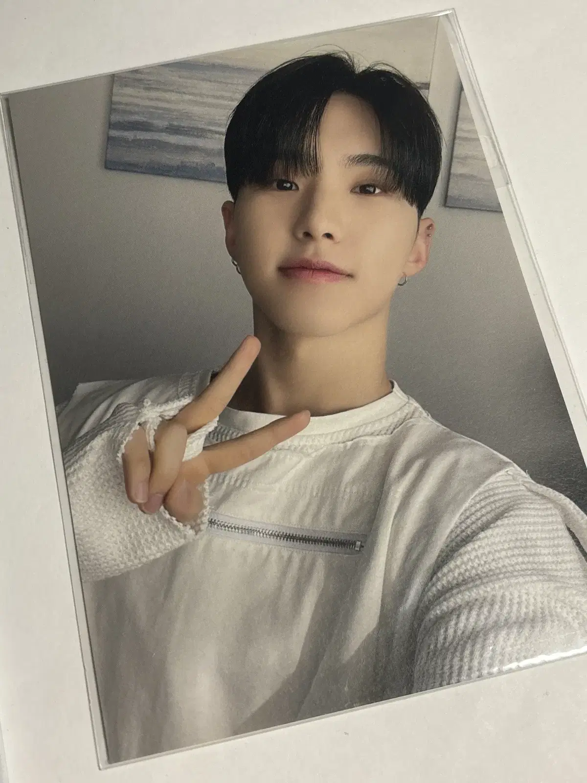 Seventeen hoshi FML pre-order benefit postcard unsealed