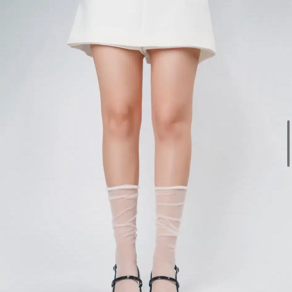 미민 샤이니양말 meminn shiny knee socks