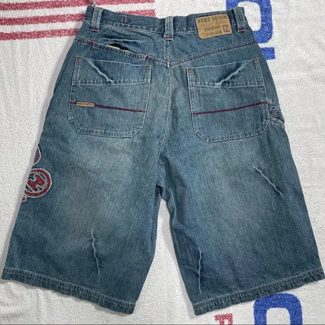 J.vtg HOBO 힙합 올드스쿨 데님 쇼츠