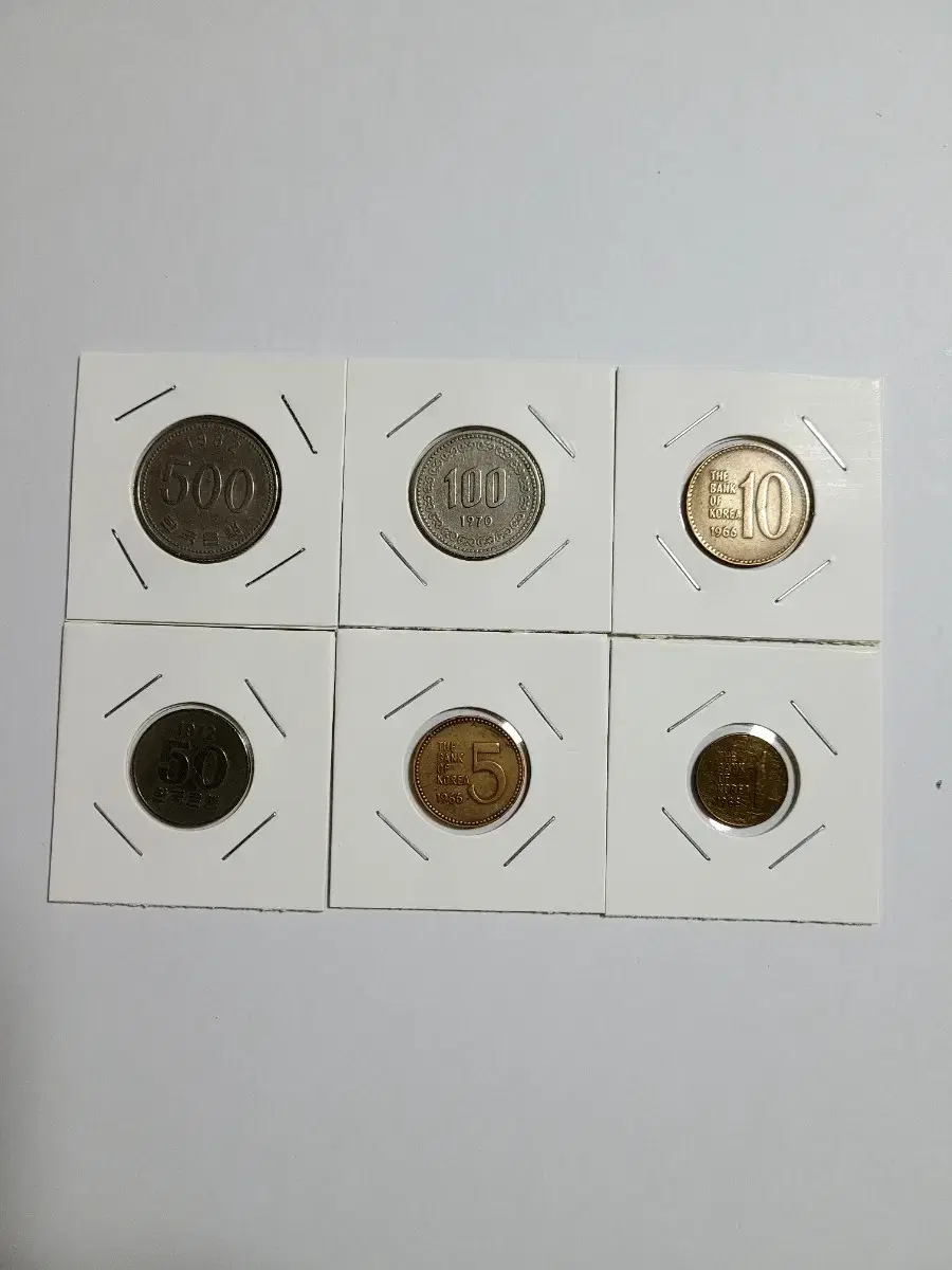 First Coin Set of Six