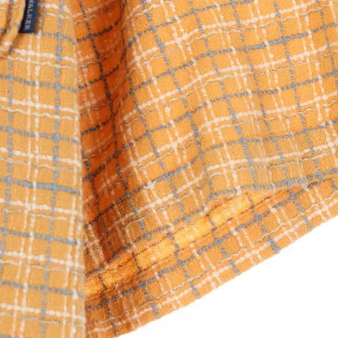 vintage check shirts zip-up