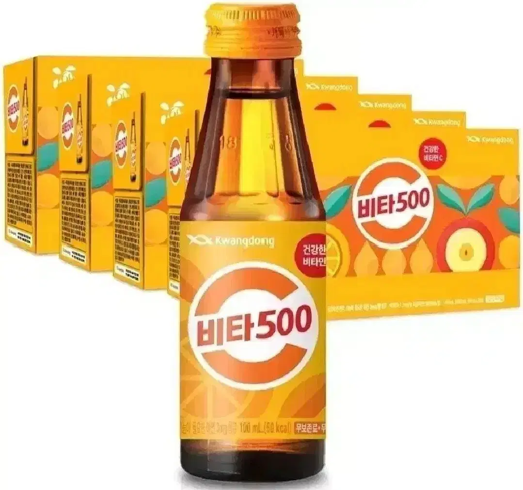 [무료배송] 비타오백 60병 비타500 마시는 비타민C 음료