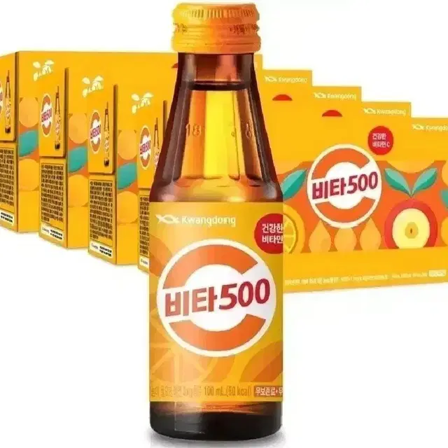 [무료배송] 비타오백 60병 비타500 마시는 비타민C 음료