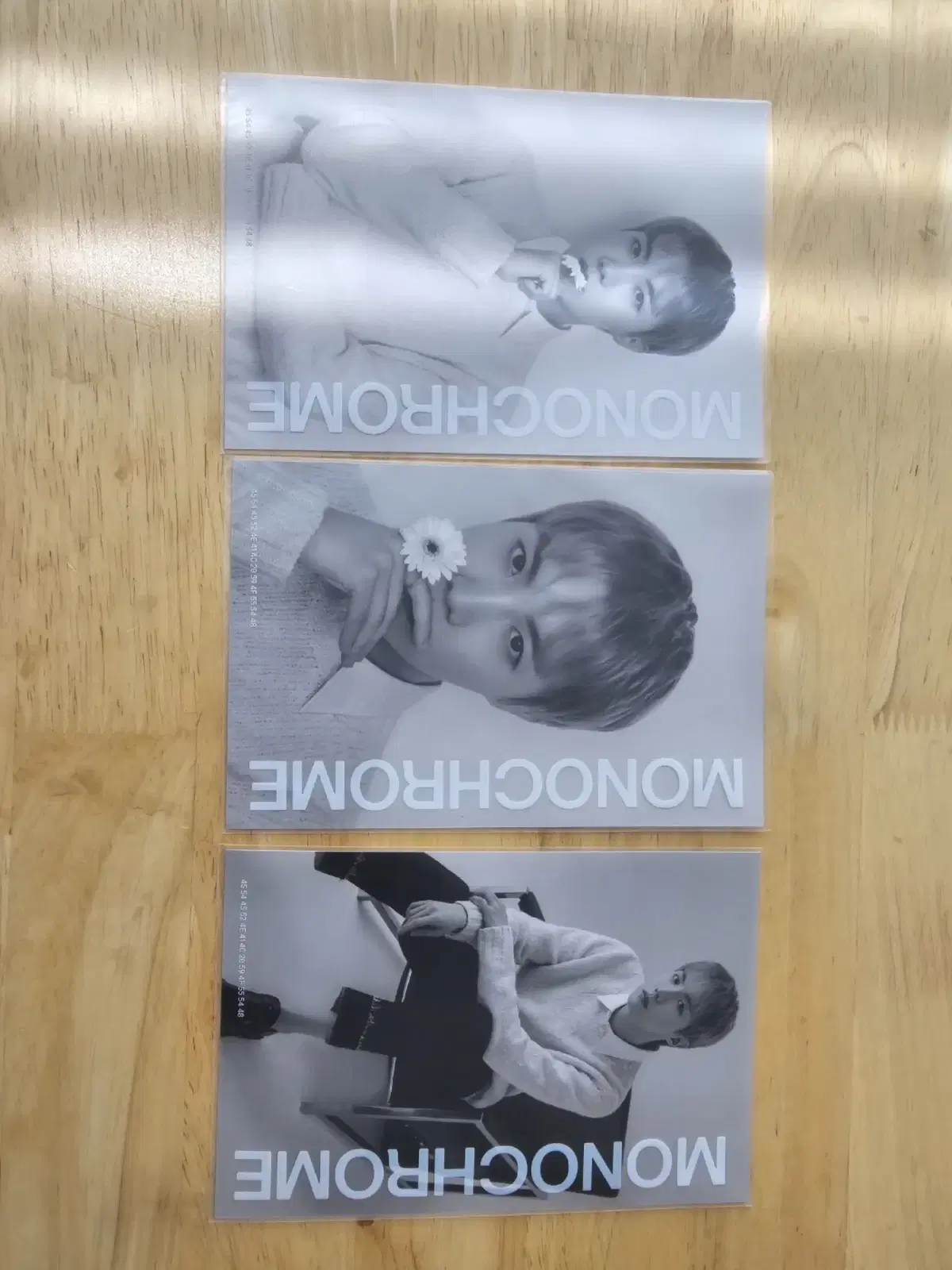 MONOCROME Type Line Photo & Photocard Ball Set