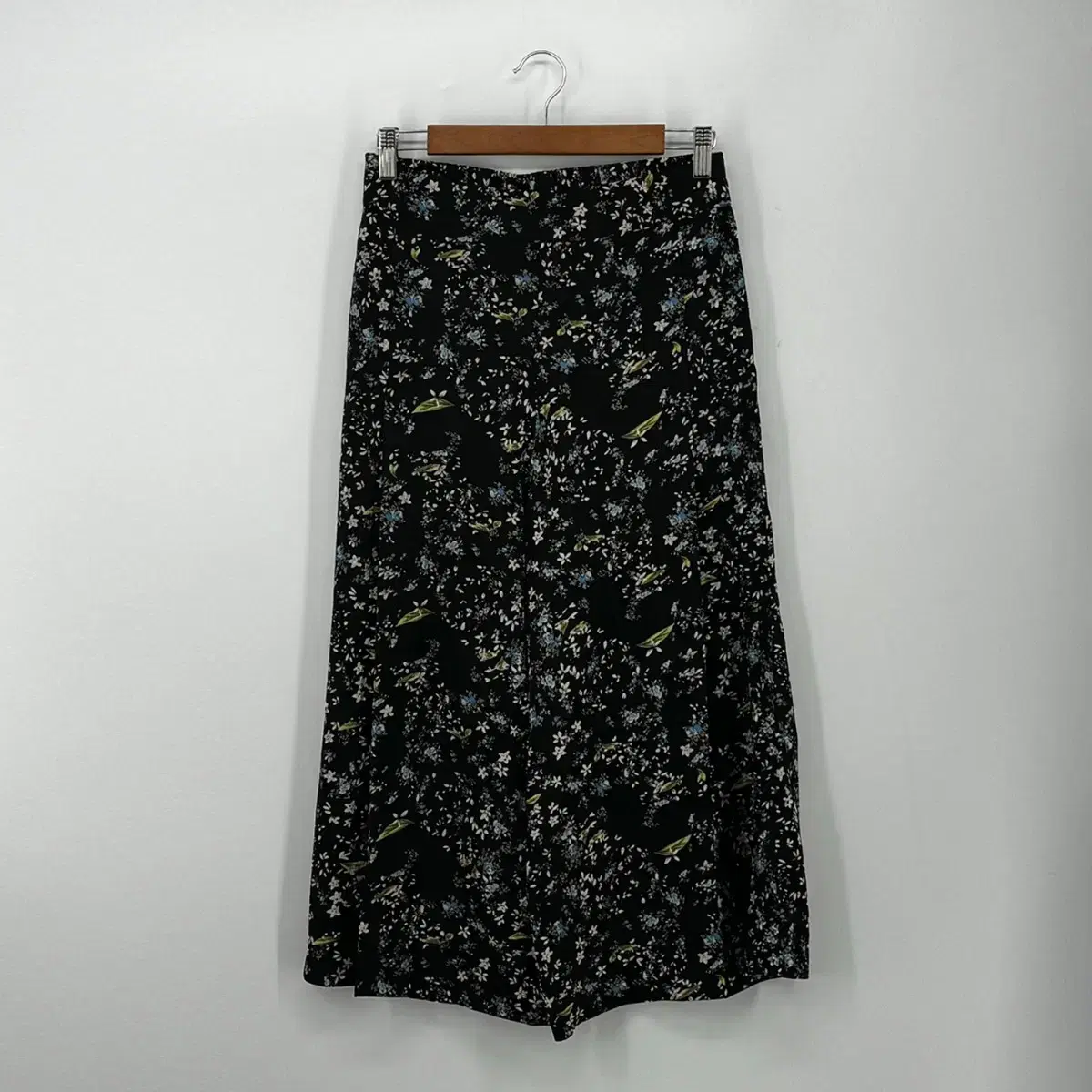 Flower Wide Pants (55 size / BLACK)