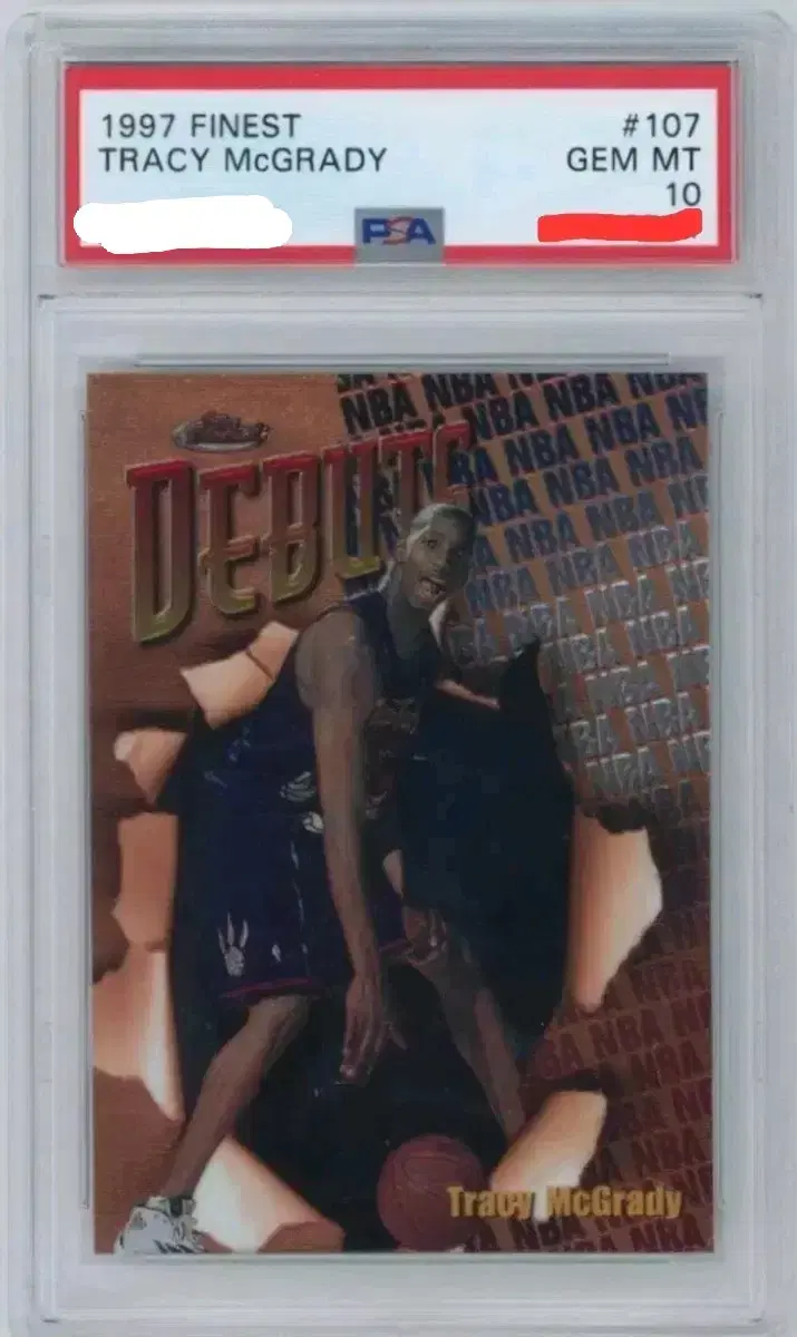 1997 Pianist Tracy McGrady RC PSA 10