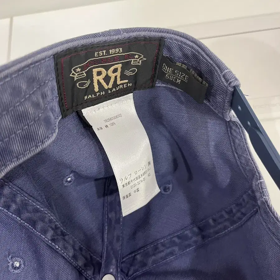 rrl 방패캡 블루 (더블알엘)