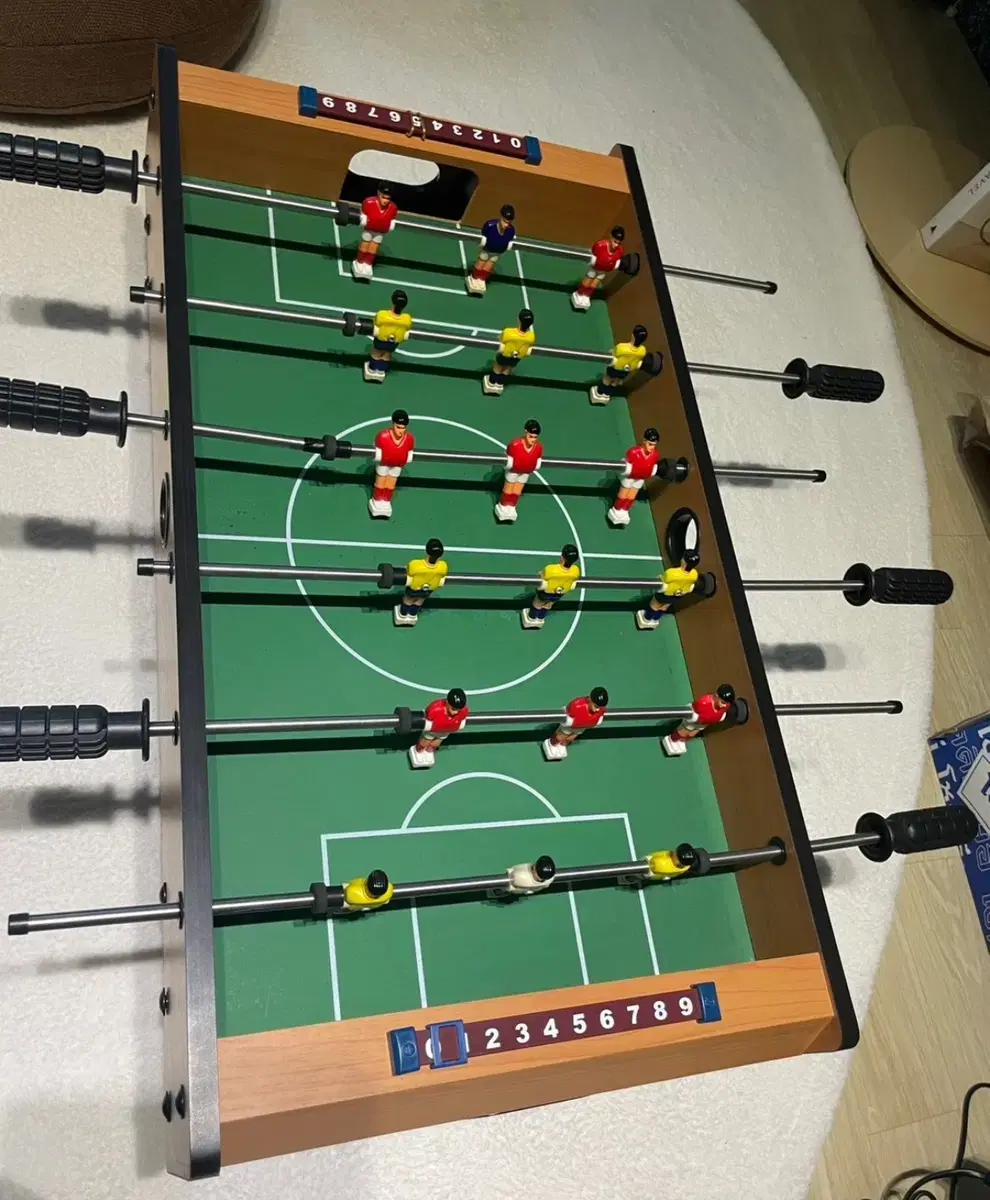 Mini soccer game machine