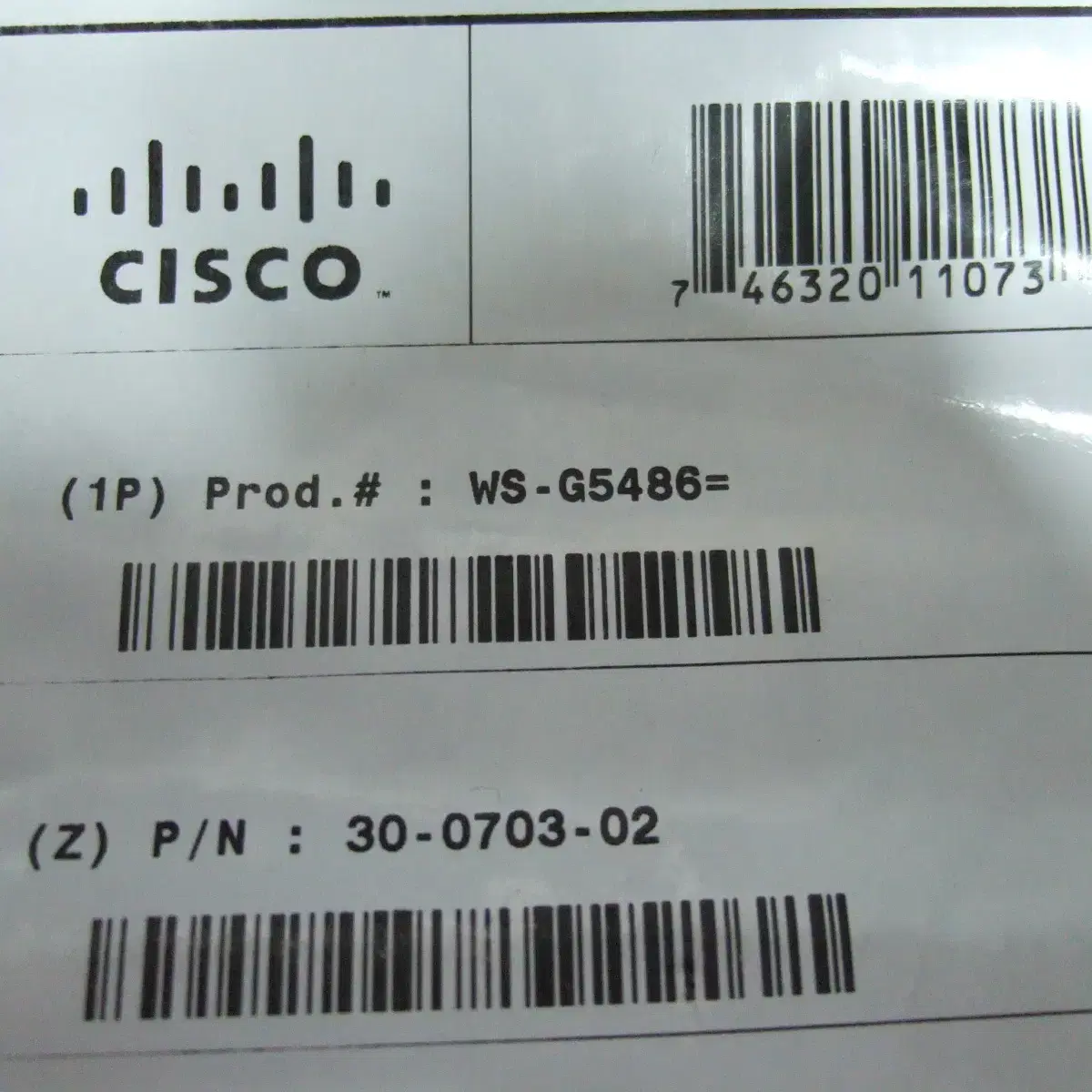 CISCO WS-G5486 1000BASE GBIC