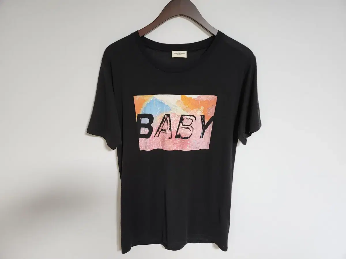 [M] Saint Laurent Baby Women's Short-sleeved T-shirt 416625 Y2WW2