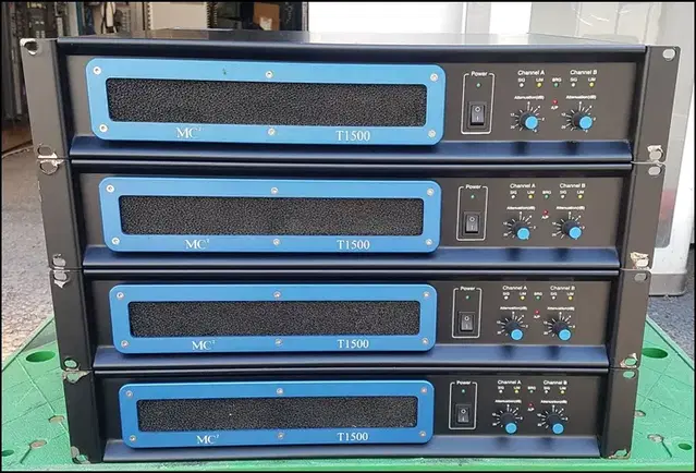 MC2AUDIO T1500 중고 파워앰프