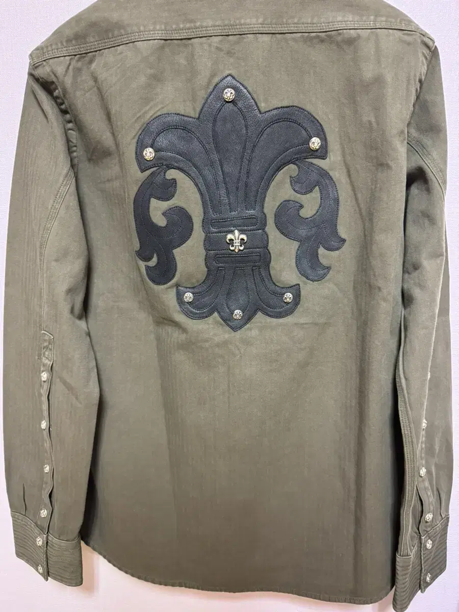 New)XL Chrome Hearts Flare Patch Shirt Jacket /Hoshi Jacket