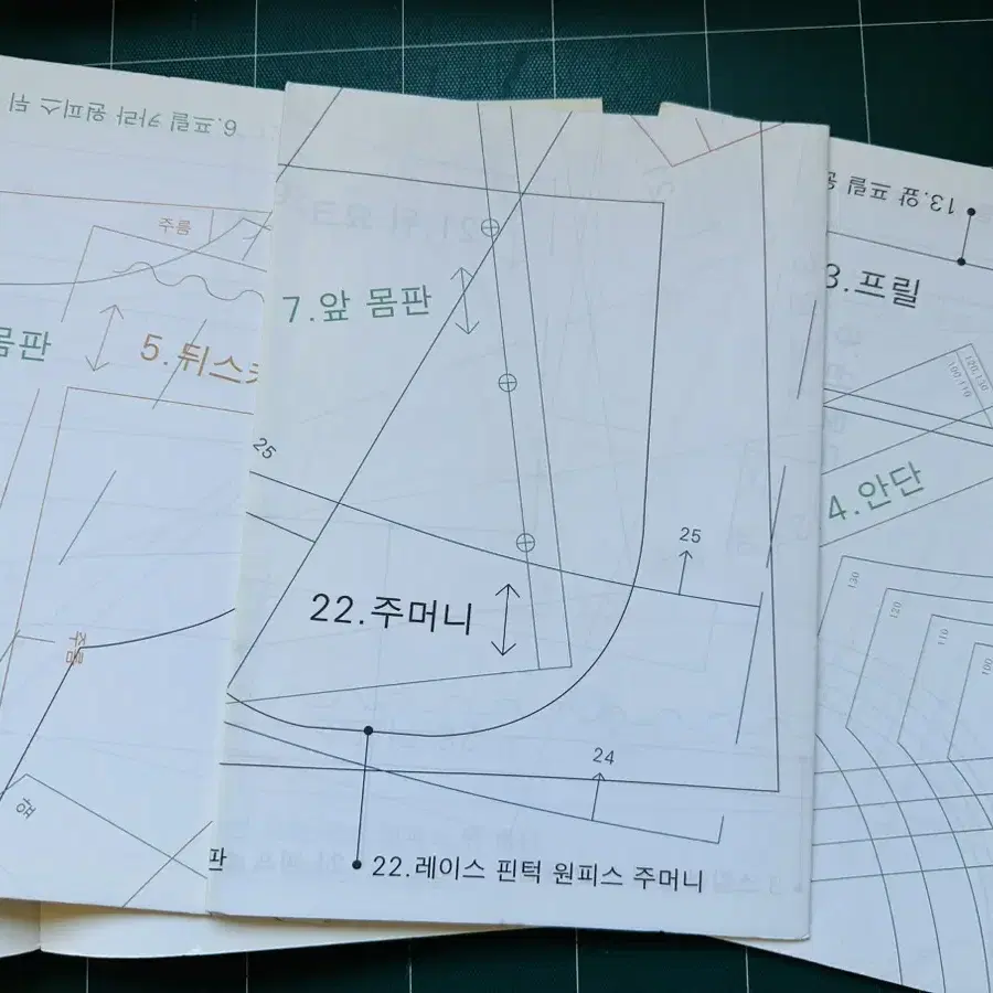 원피스 만들기 도안포함 책 팝니다.