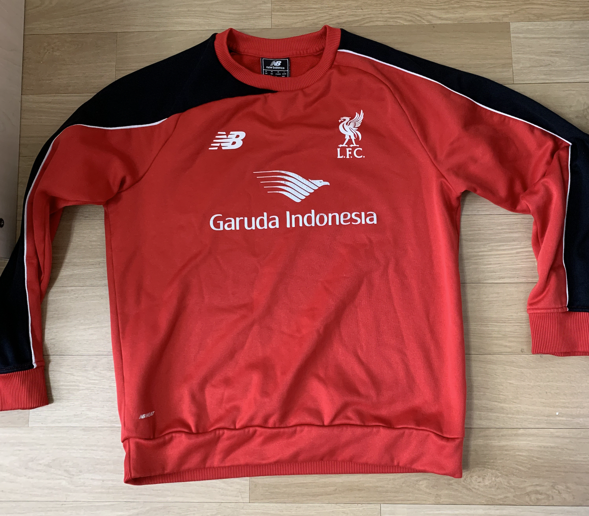 Liverpool New Balance Track Top Size L