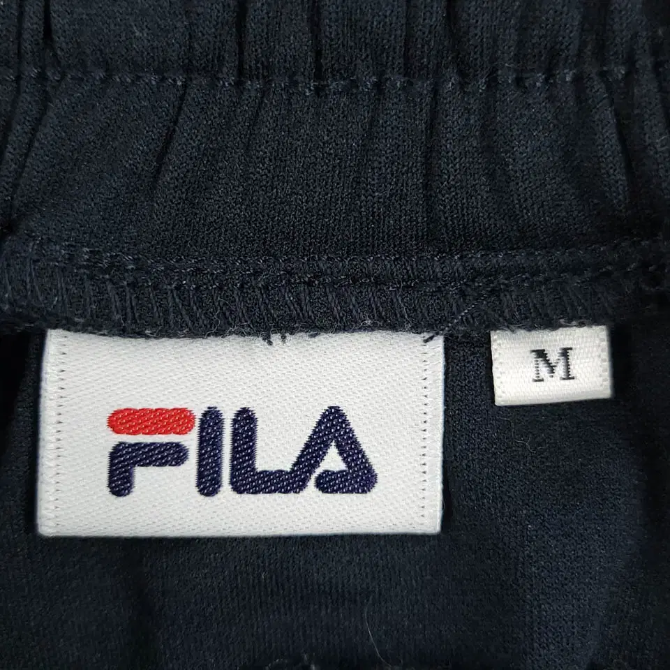 FILA 휠라 필라 JP 다크네이비 스카치 프린팅 폴리 밴딩 져지팬츠 트